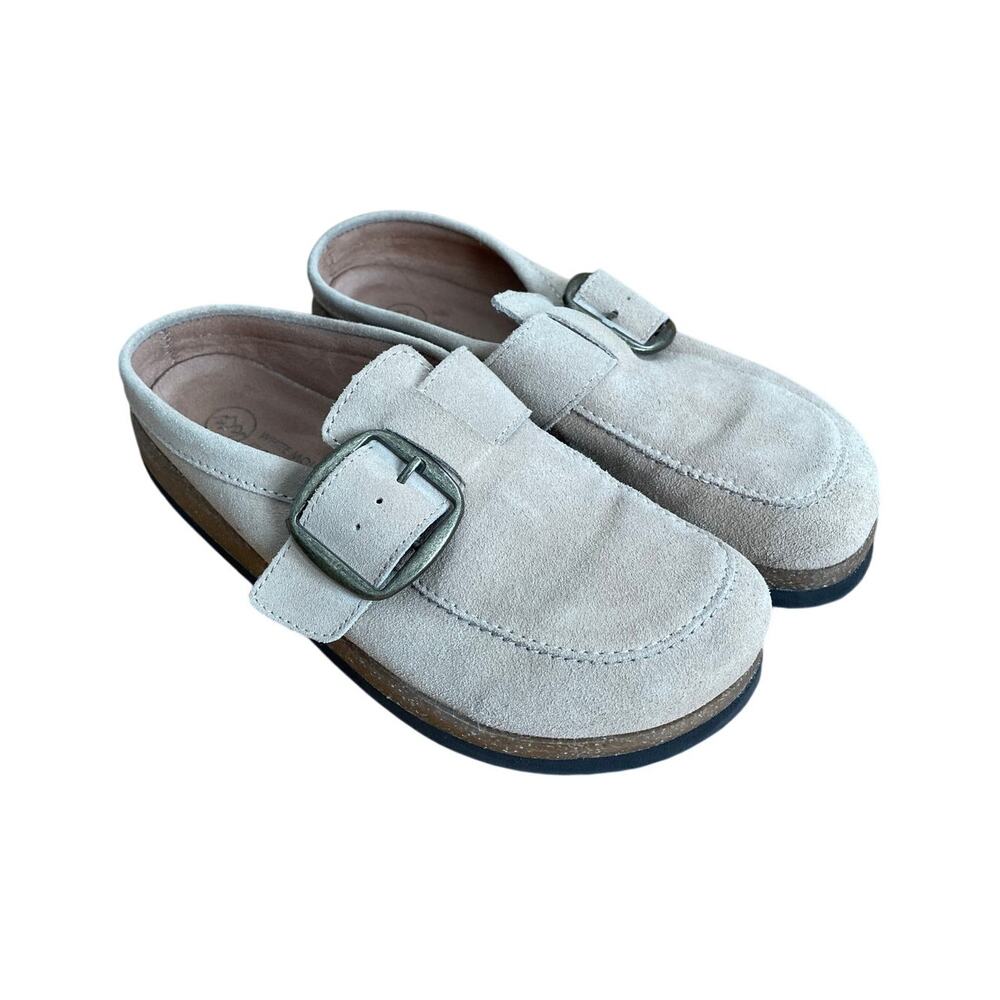 White Mountain Bueno Clog Suade Women 9 #0330